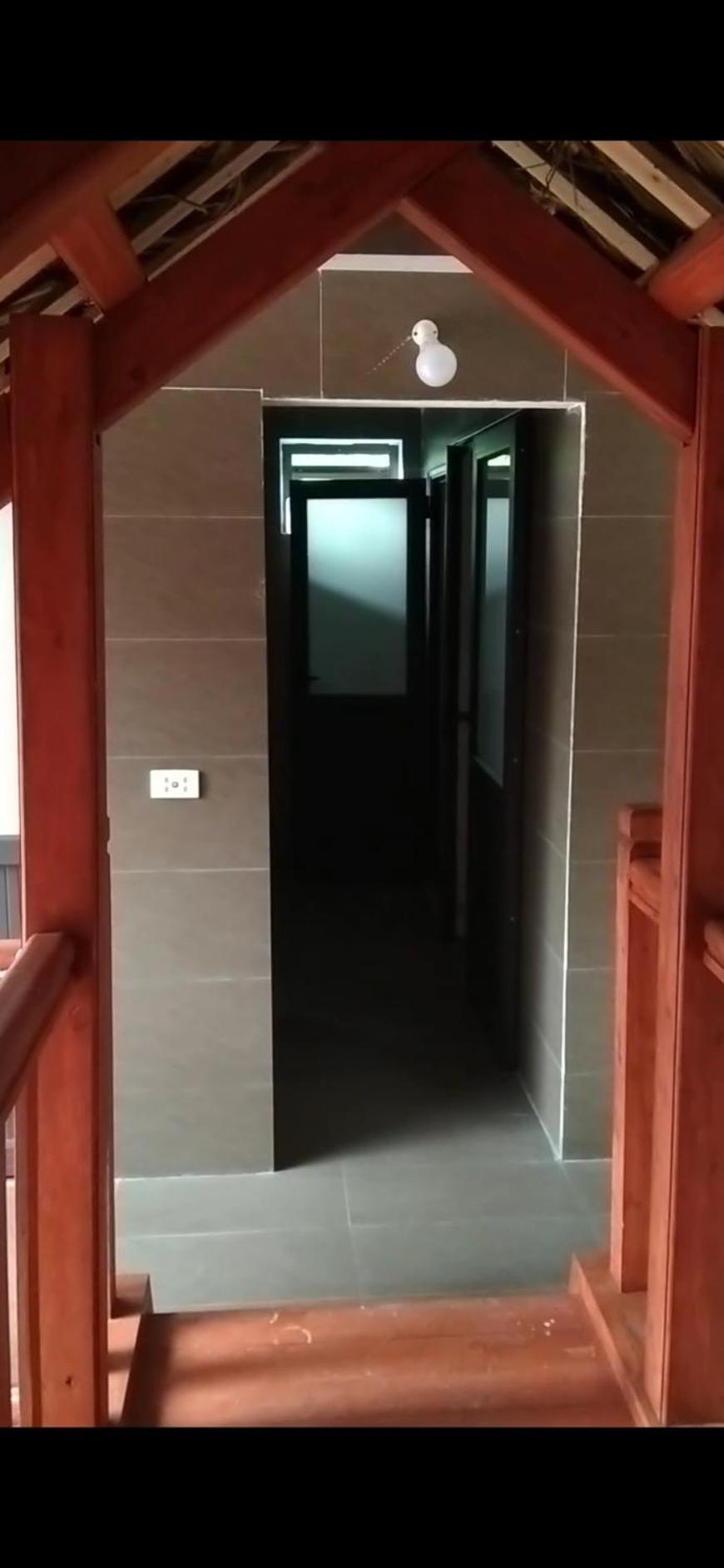 A Lin Homestay Bac Ha Esterno foto